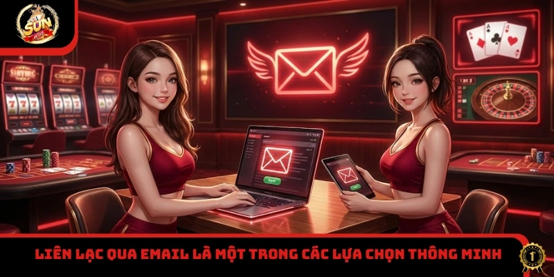 Liên lạc qua Email là một trong các lựa chọn thông minh