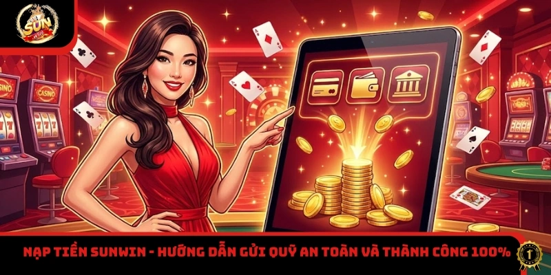 Nạp tiền Sunwin - Hướng dẫn gửi quỹ an toàn và thành công 100%