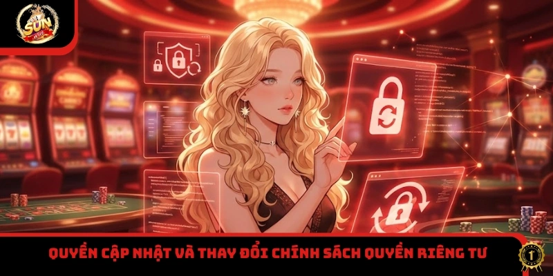 Quyền cập nhật và thay đổi chính sách quyền riêng tư